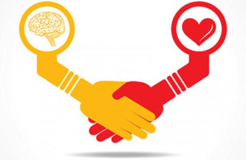 Érzés és gondolat kéz a kézben járnak. De a gondolat van előbb. / Kép forrása: http://enlightenededge.com/